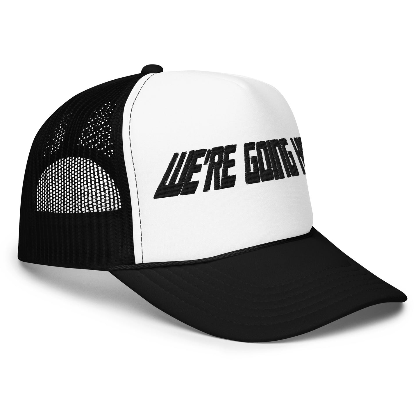 WE'RE GOING HIGH !! hat - black