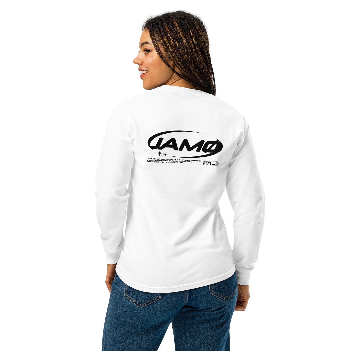 JAMØ OG long-sleeve tee - white